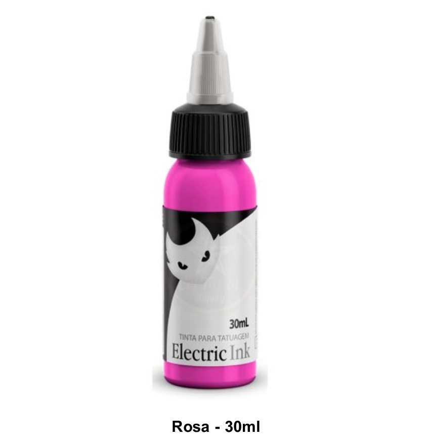 Tinta Electric Ink 30ml Rosa CorTattoo